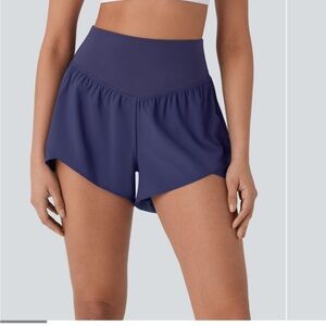 HALARA Women's Athletic Navy Shorts
